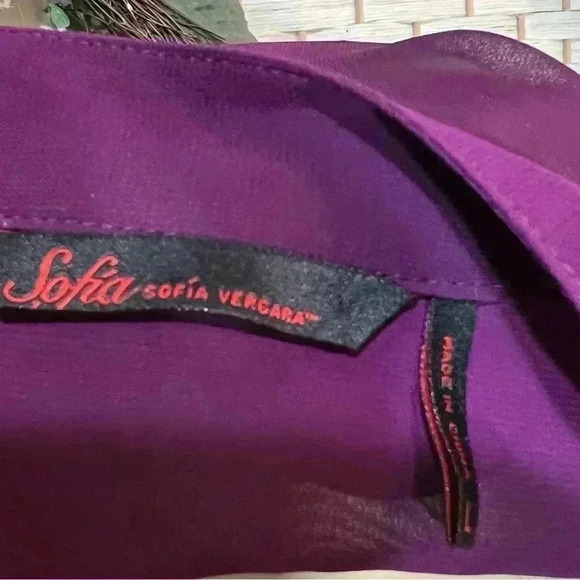 Sofia by Sofia Vergare Women’s Sheer Blouse - Picture 6 of 8